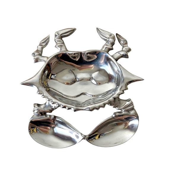 Wilton Silver Armetale Crab Serving Tray - Picture 1 of 8